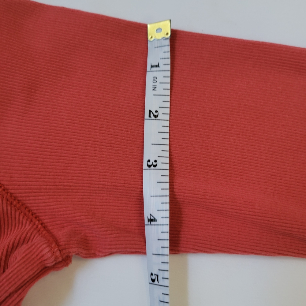Lauren Ralph Lauren‎ Coral Long Sleeve Top with Button Details - Picture 12 of 14